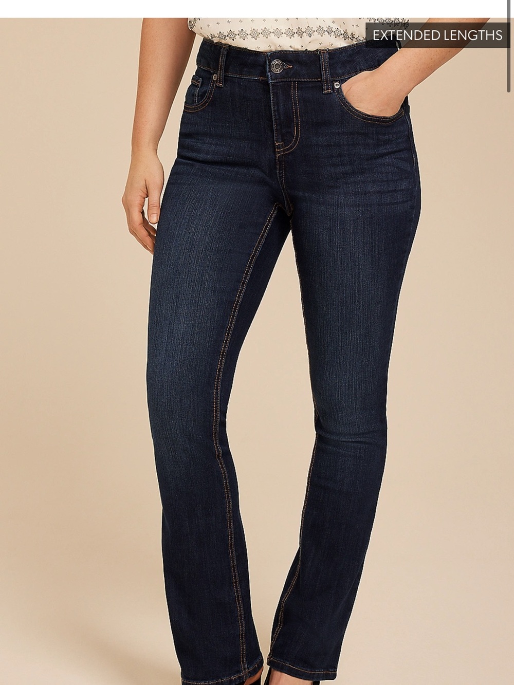 Maurices Dark Indigo Boot Cut Jeans